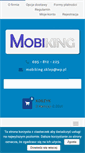 Mobile Screenshot of mobiking.pl